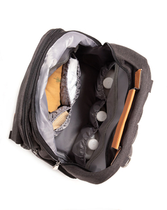 Imagen de Mochila Maternal "MATILDA GRIS OSCURO"