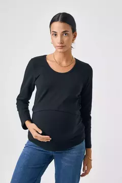 Remera LACTANCIA "NEGRA" - comprar online