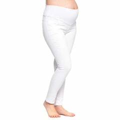 Pantalón Maternal "ROLO BLANCO"