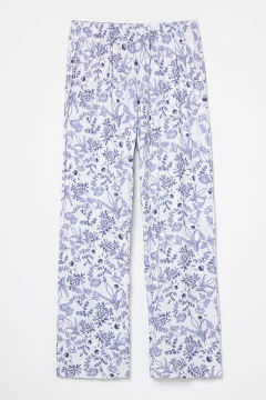 white garden pijama pant
