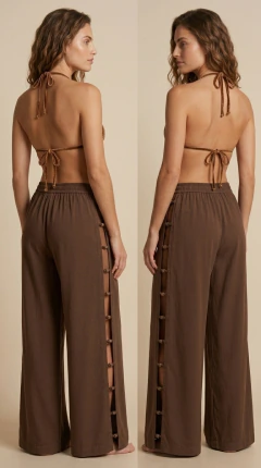 Pantalón RIVIERA Moka en internet
