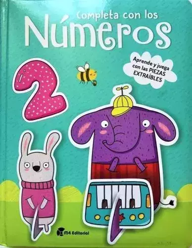 COMPLETA CON LOS NUMEROS- APRENDE Y JUEGA- PIEZAS EXTRAIBLES