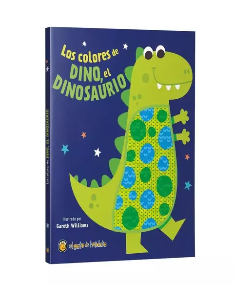 LOS COLORES DE DINO, EL DINOSAURIO - LENTEJUELAS