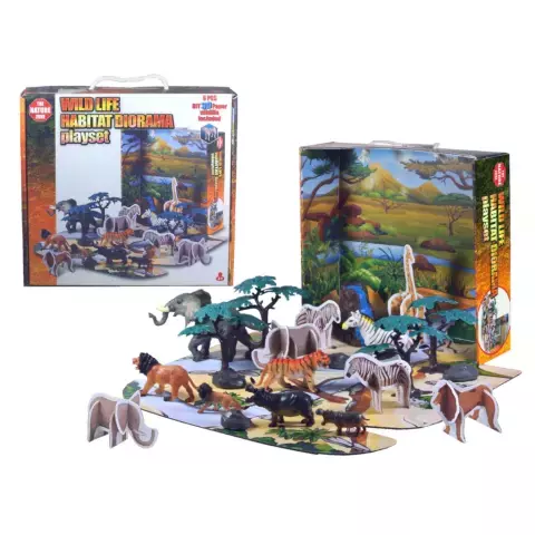 Diorama Habitat Animales De La Selva Diy