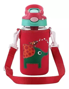 Botella Infantil Animalitos con funda y correa - From Beirut 