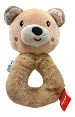 Sonajero De Agarre Osito De Tela 16cm Phi Phi Toys