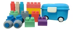 Bloques Blandos Soft Por 40 Piezas En Valija Con Rueditas - tienda online