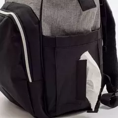 Imagen de Mochila Bolso Bebe Maternal Bolsillos Térmicos Con Cambiador. Love