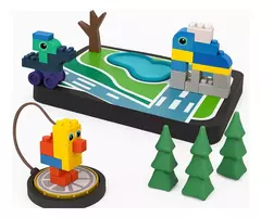 Juego De Bloques Blandos Phiphi Toys Set Didáctico Infantil Para Construir 48 pzs en internet