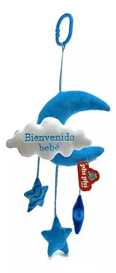 Cunero Peluche Bebe Luna Bienvenido Phi Phi Toys