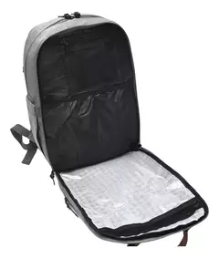 Imagen de MOCHILA MATERNAL GRIS CON CAMBIADOR Y PORTACHUPETE. SKORA