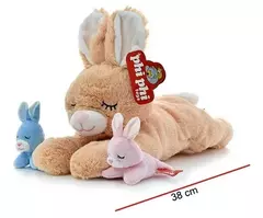 Mama Conejo Con 2 Hijos 38cm Phi Phi Toys - comprar online