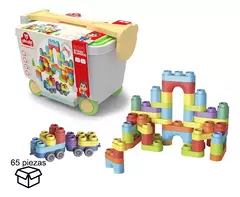 Bloques Soft x 50 piezas en contenedor