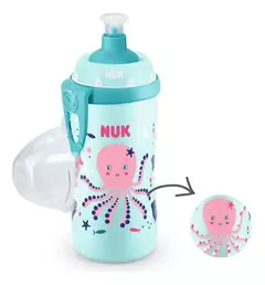 Vaso Nuk Junior Cup 300ml Efecto Camaleon Cambia Color + 18m