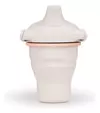 Vaso De Silicona Plegable Con Asas Antiderrame - comprar online