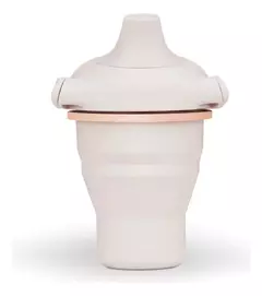 Vaso De Silicona Plegable Con Asas Antiderrame - comprar online