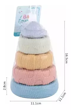 Torre Didáctica Apilable Agua Montesory - comprar online
