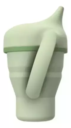 Vaso De Silicona Plegable Con Asas Antiderrame en internet