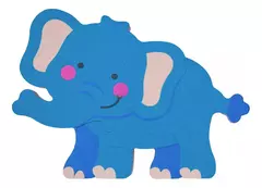 Puzzle Rompecabezas Animales De La Selva Goma Eva 2cm de espesor - tienda online