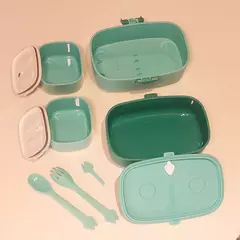 LUNCHERA CON 2 MINI CONTENEDORES - tienda online