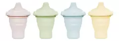Vaso De Silicona Plegable Con Asas Antiderrame - tienda online