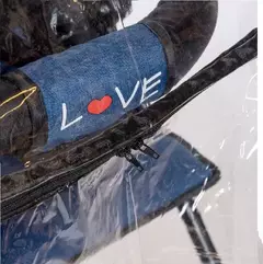 Cobertor Lluvia Con Ventana Love - tienda online