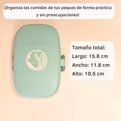 Imagen de LUNCHERA CON 2 MINI CONTENEDORES