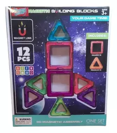 Bloques Magnéticos Didáctico 12pcs
