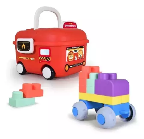 Bloques Blandos Soft Por 40 Piezas En Valija Con Rueditas - comprar online