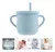 Vaso de silicona con sorbete y asas - comprar online