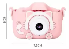 Camara de fotos digital para niños con funda y corre en internet