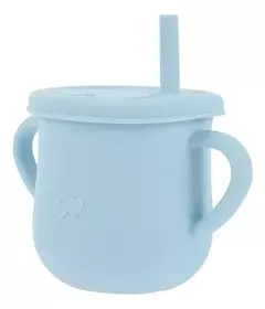 Imagen de Vaso de silicona con sorbete y asas