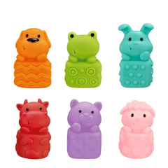 Pack de animales de goma soft - comprar online