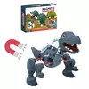 Juego Dinosaurio Magnetico Con Escenografia Para Armar Diy