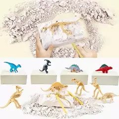 Kit De Excavacion Dino Pvc Dino Esqueleto