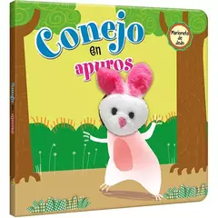 Títere de dedo- Conejo en apuros