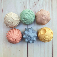SET x 3 PELOTAS GOMA PASTELES