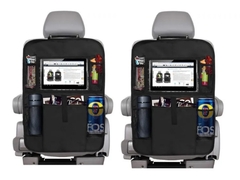 Organizador de Asiento Butaca de Auto con espacio tablet