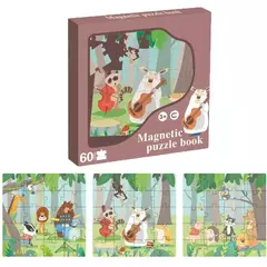 Rompecabezas Magnetico Con Libro Desplegable - tienda online