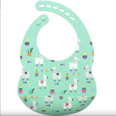 Babero de Silicona Estampado