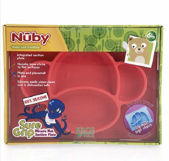 Plato Mat Nuby Sure Grip - tienda online