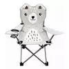Silla Infantil Plegable Animales Nordicos C/posavaso + Funda Gris