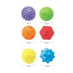 Set de 6 pelotas texturadas - From Beirut 
