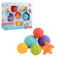 Set de 6 pelotas texturadas - comprar online