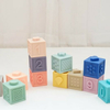 Set de 12 bloques de silicona texturados