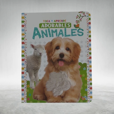 Toca y aprende- Adorables animales - comprar online