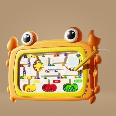 Tablero Laberinto Magnético Montessori Aprendizaje- CANGREJO - comprar online