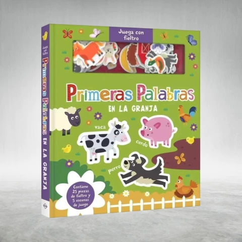 Juega con fieltro- Primeras palabras en la granja - comprar online
