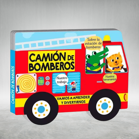 Vamos a aprender- Camión de bomberos - comprar online