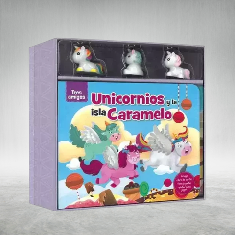 Tres amigos- Unicornio y la isla caramelo - comprar online